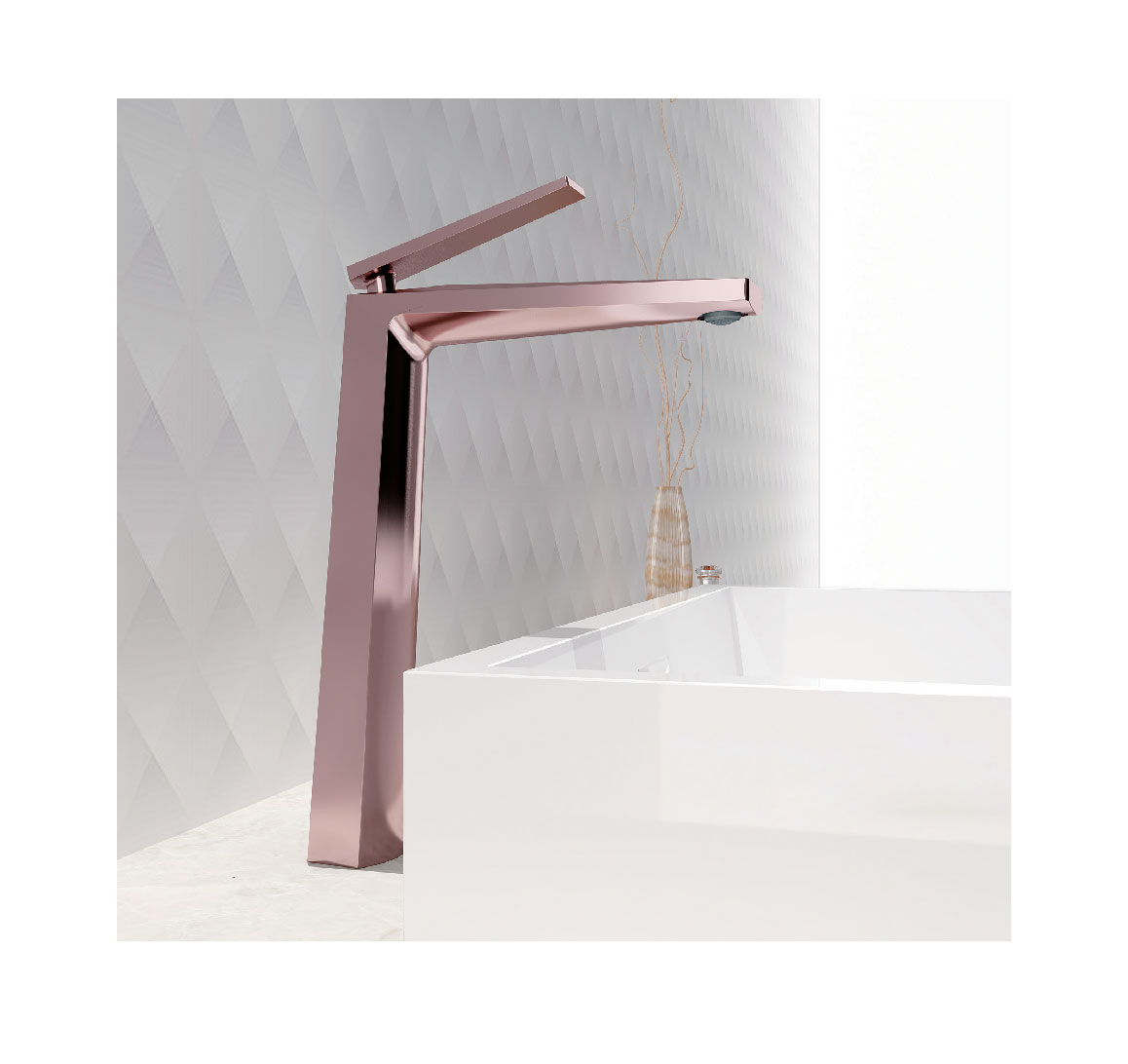 CALEB CF-34352RP Waterfall Faucet CALEB CF-34352RP Waterfall Faucet